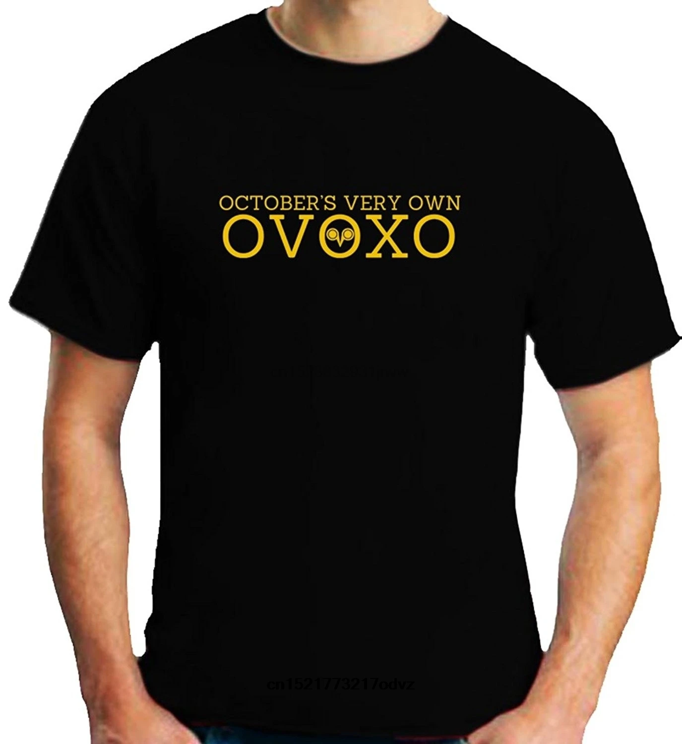 Men T shirt OVOXO Drake Owl Short Sleeve Black Shirt funny t-shirt novelty tshirt women | Мужская одежда