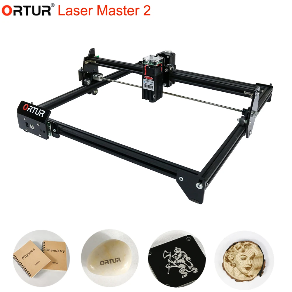 Новинка 2020 быстрая доставка Ortur Mini Carver DIY Лазерный Логотип принтер для гравировки
