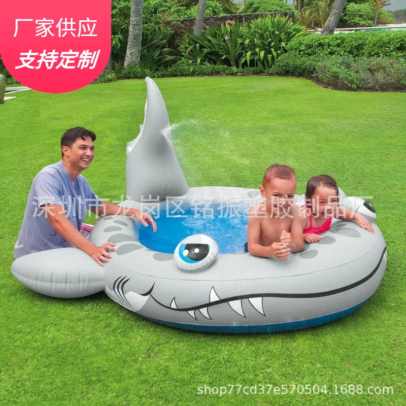 

Ming zhen Gaga Thick PVC Inflatable Baby Bathing Pool Circle Children Swimming Pool to Sample