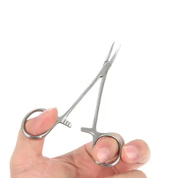 

Hemostat Forceps Mosquito Locking Plier Iris Scissors Veterinary Surgical 12.5cm
