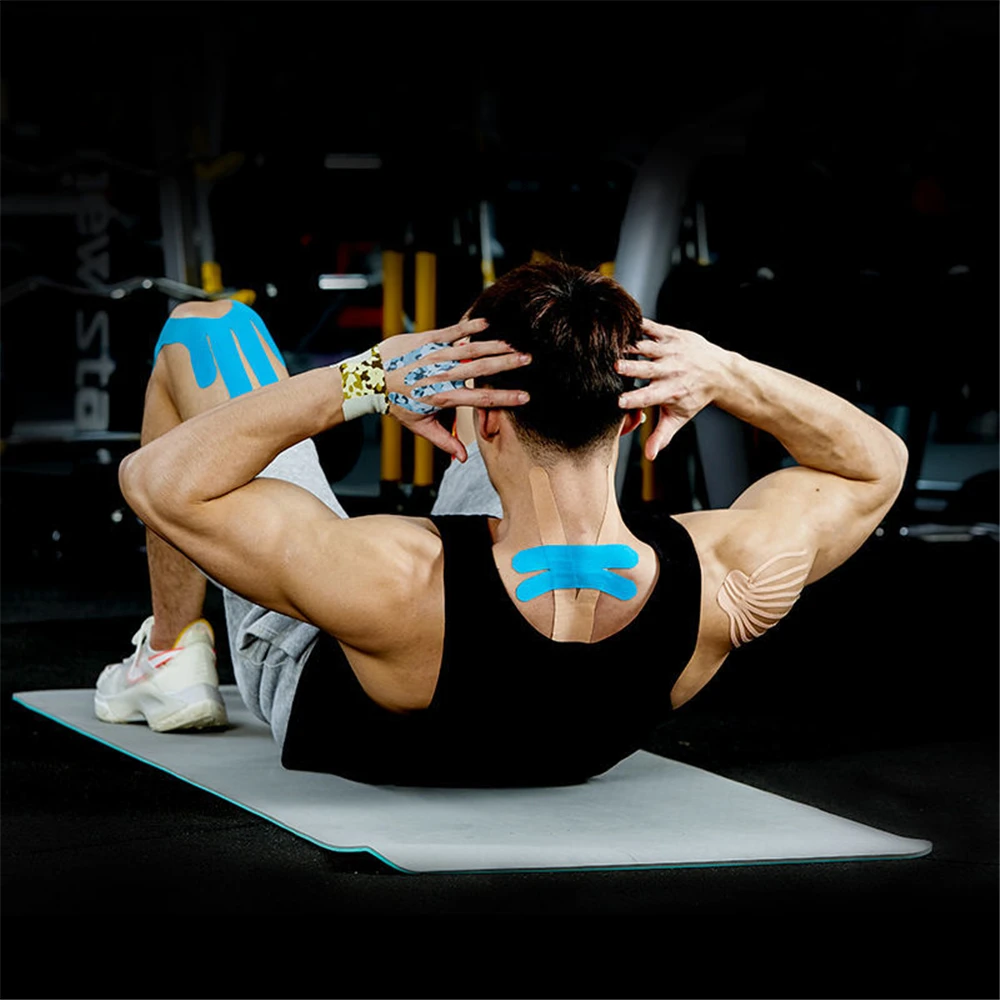 5m Kinesiology Tape Athletic Recovery Elastic Chest Muscle Stickers Knee Pad Muscle Pain Relief Sports Tape Gym Fitness Bandage
