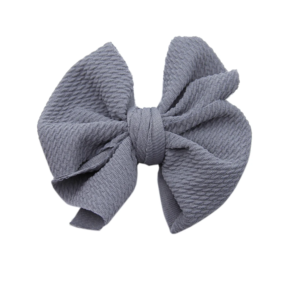 10 шт пуля текстурированная красивая одежда Bowknots без шпилька для волос с орнаментом украшения DIY бант для волос сумка безделушки украшения, 10Yc8430 - Цвет: 1096887002