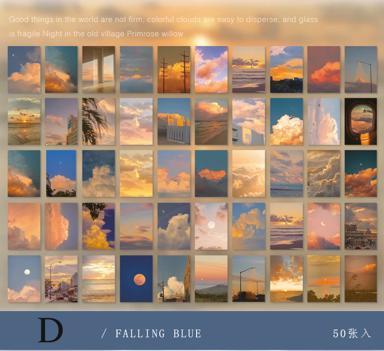 Mr.paper 6 Designs 50 Pcs/book Sky Island Series Ins Style Memo Pads Creative Handbook Stationery Office Supplies Memo Pads Mr.paper 6 Designs 50 Pcs/book Sky Island Series Ins Style Memo Pads Creative Handbook Stationery Office Supplies Memo Pads