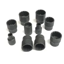 Один шт 1/" короткий ударный адаптер 12 точечный торцевой головкой Электрический торцевой ключ 8-32 мм домашний Авто Ремонт электроинструмент