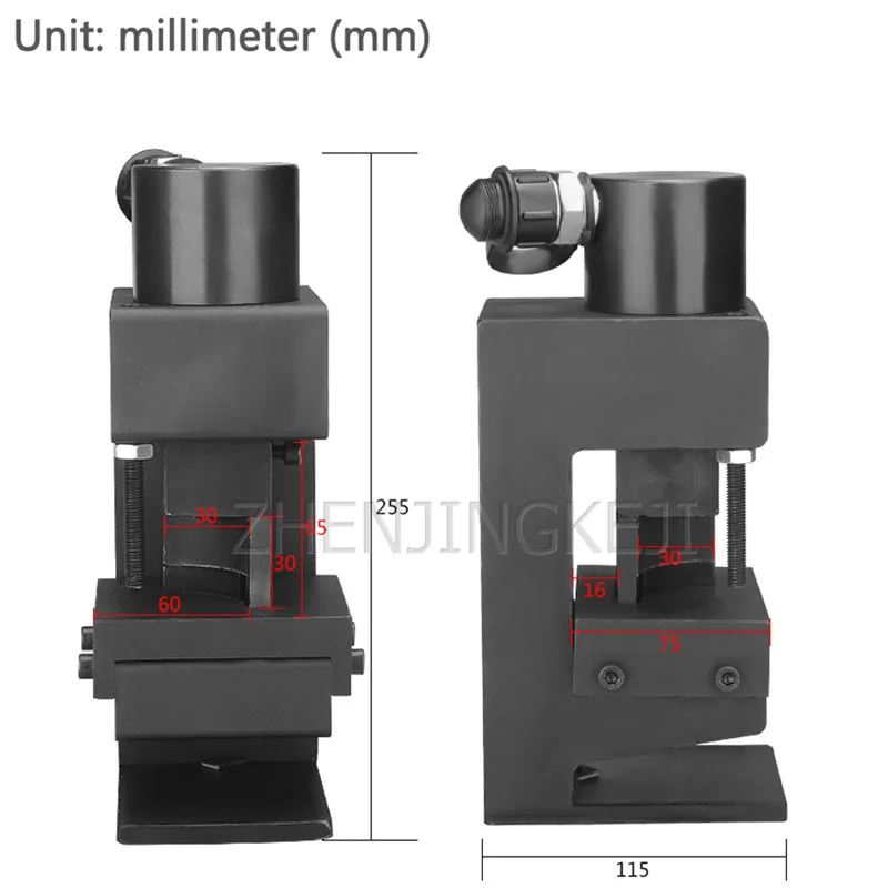 Small Hydraulic Chamfering Machine Multifunction Split Angle Steel