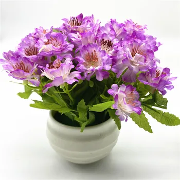 

Artificial Bonsai Potted Simulation Small Flowers DIY Home Garden Table Decoration Plant Gifts