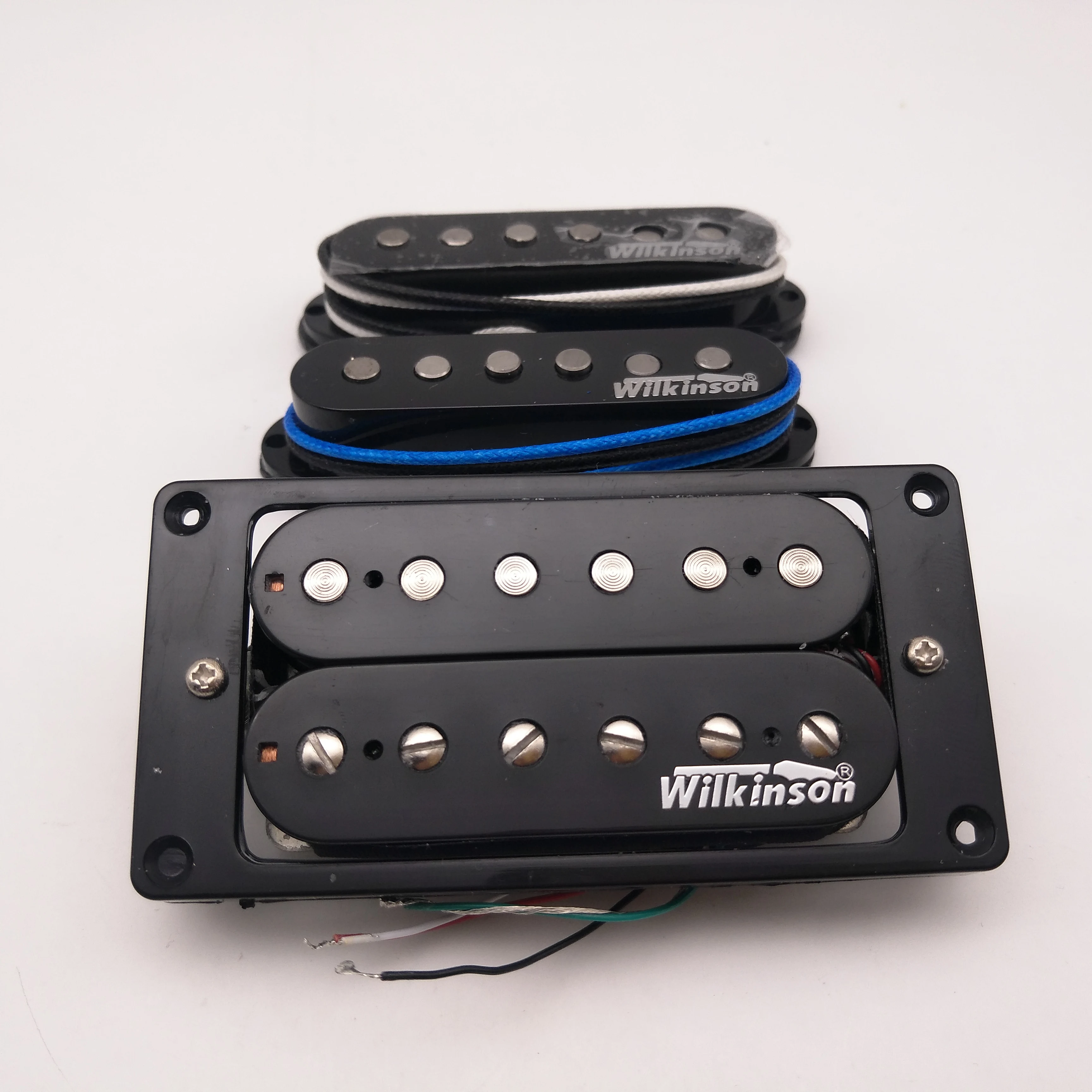 

Wilkinson WVH Alnico5 Pickups SSH Humbucker Black Eleciric Guitar Pickups 1 set