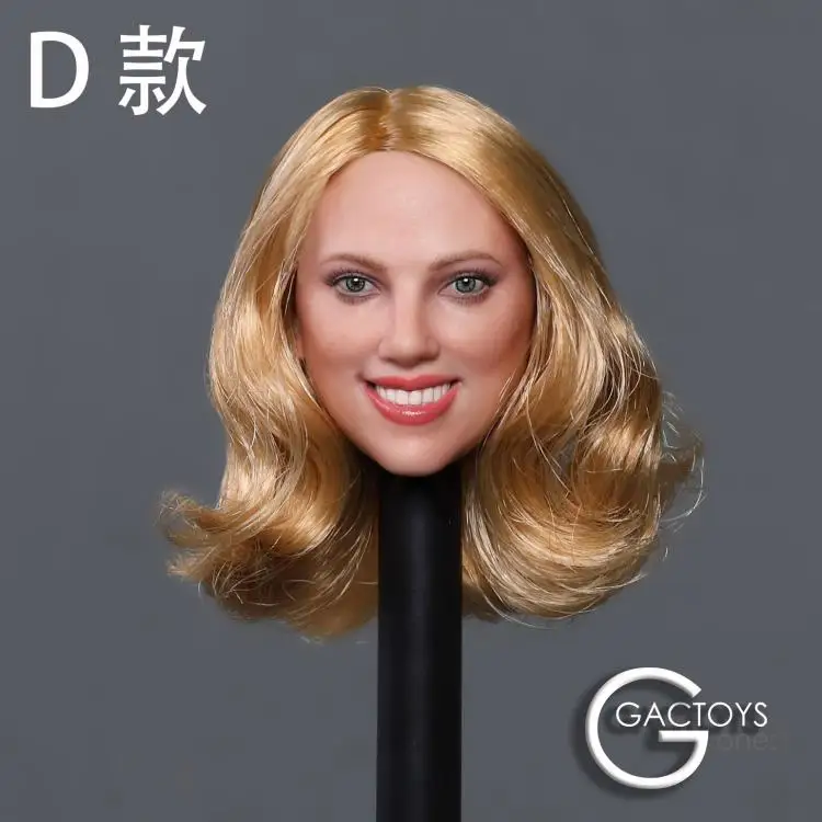 GACTOYS GC033, 1/6, Европейская и американская красавица, звезда, улыбающееся лицо, лепим для 12 дюймов, фигурка, косплей, куклы, хобби, подарок
