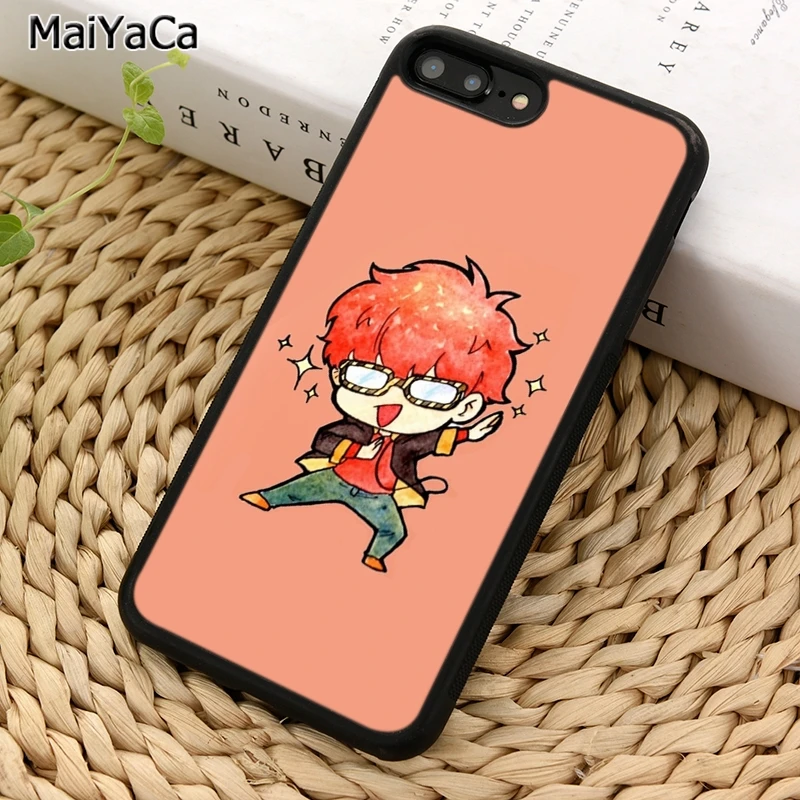MaiYaCa Mystic Messenger Phone Case For iPhone X XR XS 11 12 Pro MAX 5 6 6S 7 8 Plus Samsung Galaxy S5 S6 S7edge S8 S9 S10 | Мобильные