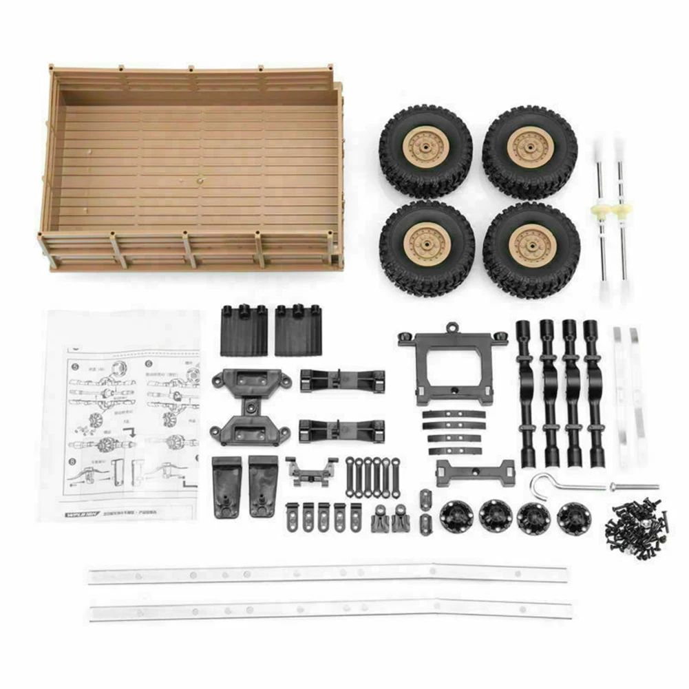 Купить 4X4 Truck Trailer Modify Spare Kids Gift DIY Repair Replacement RC Car Accessories Kit Parts Hobby For WPL  | Отзывы и видеообзор (4000251704768)