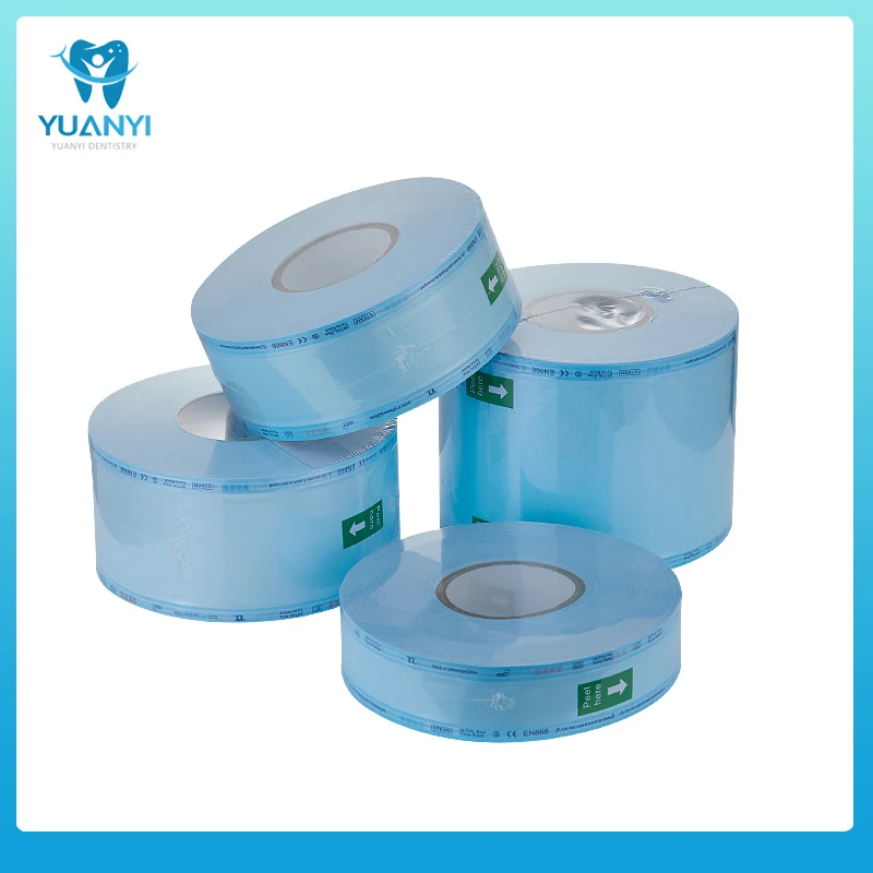 

5、5.5、7.5cm wide Dental sterilizing bag packaging Sealing machine sterilization bag hotting-Sealing instrument Medical-grade Bag