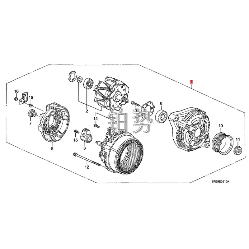 ڵ   Denso  2005-Hon daO DYS SEY RB1, 2.4L      Ÿ