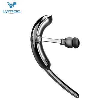 

LYMOC Hacker Bluetooth Headsets 5.0 Touch Control Ear Hook Wireless Earphones Retractable Earbuds HD w/Mic Stereo Phone Call