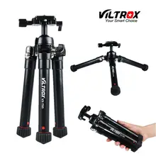 Viltrox VX-60 мини настольный штатив для камеры портативный складной настольный алюминиевый компактный штатив с шаровой головкой для DSLR спортивной камеры