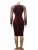 Women's Plus Size Sheath Dress Color Block Round Neck Sequins Long Sleeve Fall Winter Work Casual Prom Dress Midi Dress Daily Vacation Dress / Party Dress 6