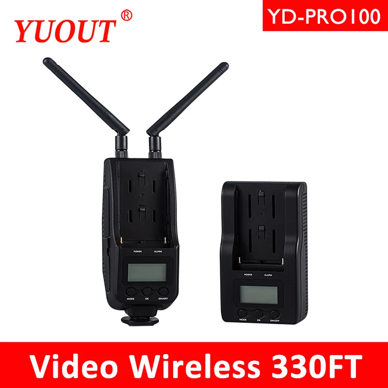 YUOUT-330ft/100m 압축 없음 지연 시간 5GHz 1080p HDMI 무선 송신기, 100M/330FT HDMI 무선 익스텐더 100m