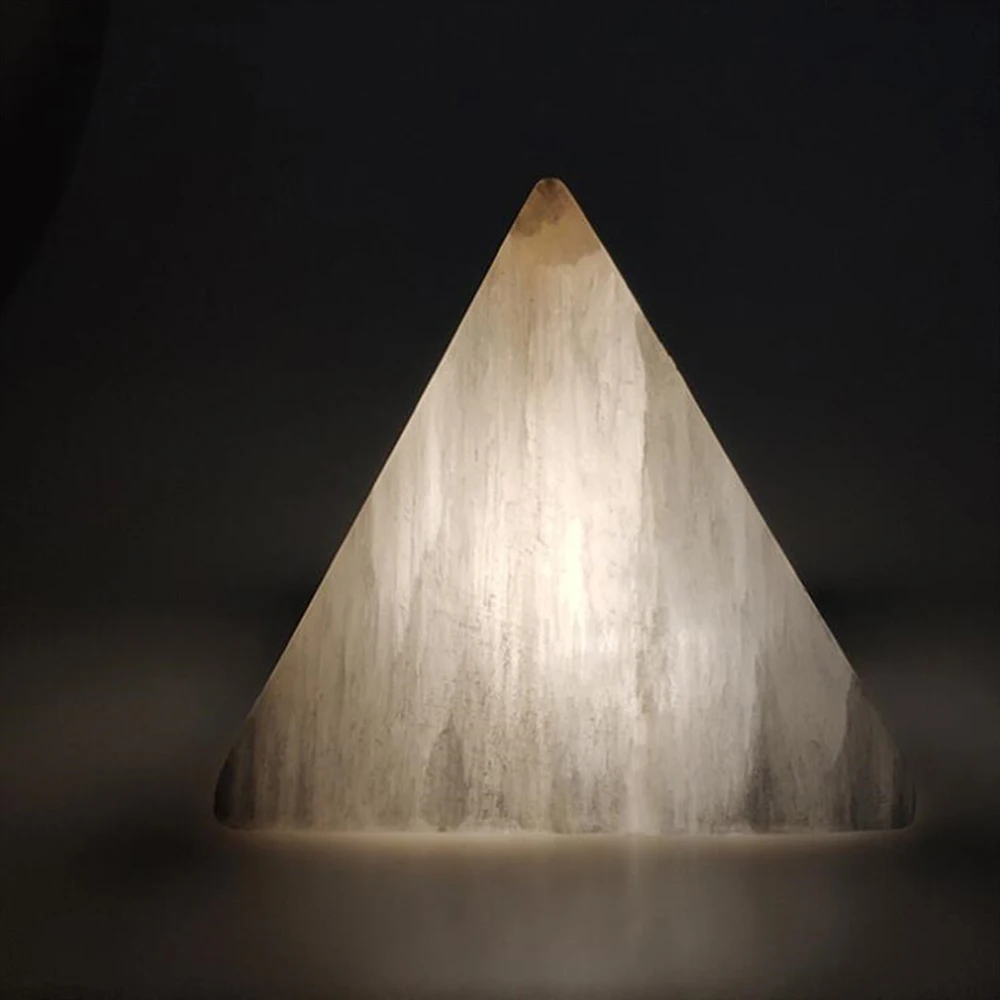 Светодиодный ночник HoneyFly Pyramid с датчиком гипсокартон атмосферная Настольная