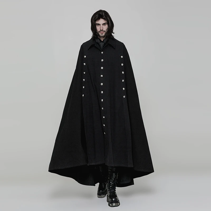 M-4XL autumn and winter European and American Korean men's woolen cape coat tide male bat wild new woolen trend coat cape shawl M-4XL autumn and winter European and American Korean men's woolen cape coat tide male bat wild new woolen trend coat cape shawl