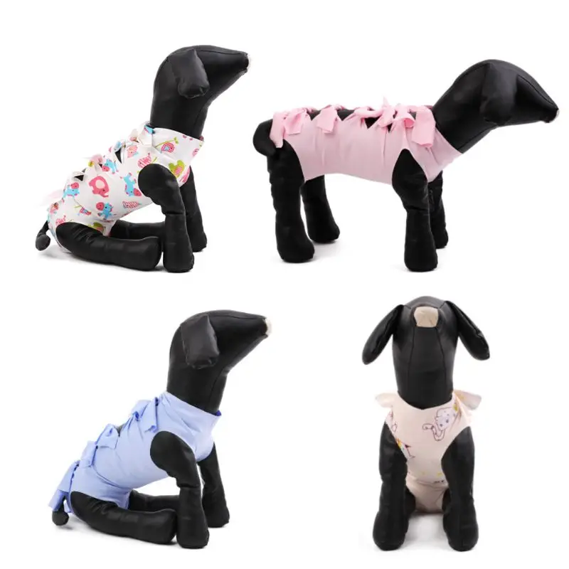 

Cat Sterilization Clothing Weaning Postoperative Anti-mite Clothes Thin Section Breathable Four-legged Pet Costume M76D