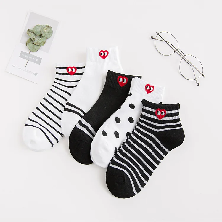 

Women's Socks Cute and Funny Cartoon Fruits Happy Food character Socks