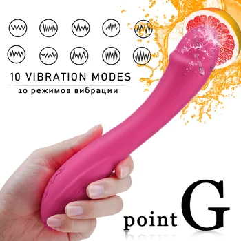 Soft Silicone Dildo Vibrators Clitoris G Spot Stimulator Vagina Nipple Massager Sex Toys Shop For Women Female Adult Masturbator 3