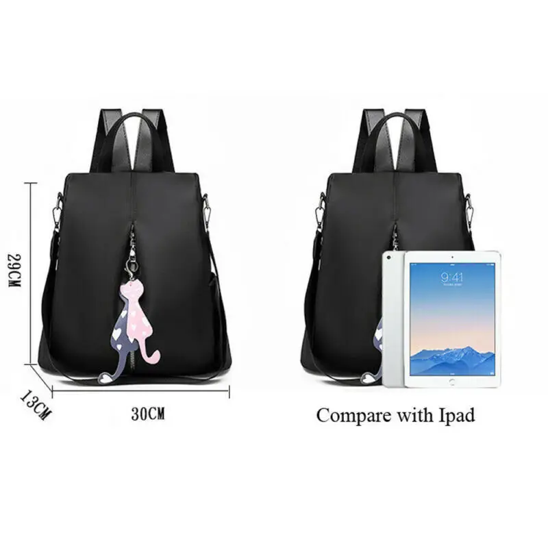 FAROOT Модный женский водонепроницаемый рюкзак из ткани Оксфорд для путешествий, сумка через плечо, модные женские рюкзаки