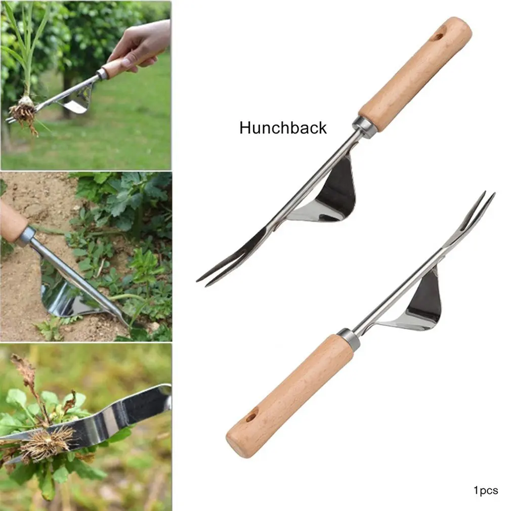 Gardening Tools Stainless Steel Agricultural Rake Household Digging Loose Soil Root Transplanting Device Shovel Manual Weeding