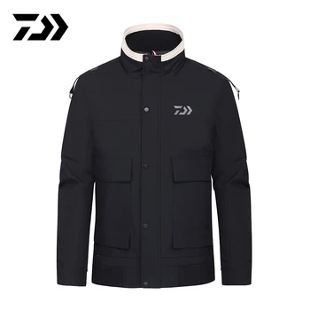 

DAIWA Winter Fishing Clothes Ultrathin Hooded Outdoor Camping Fishing Vest Quick Dry Fishing Jackets Sport Clothes Keep Warm