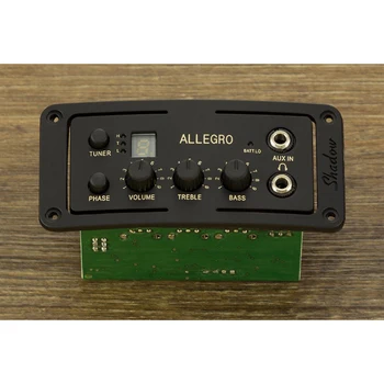 

SH-Allegro pickup with tembrblok, mortise, for acoustic guitar, Shadow