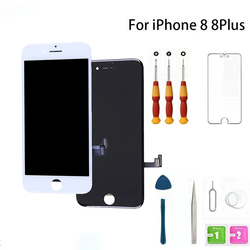 

neng LCD Display For iPhone 8 Module Touch Screen Glass Digitizer Replacement For iphone 8 Plus Repair LCD Screen Assembly