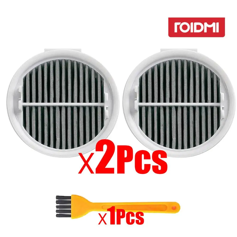 XIAOMI ROIDMI F8 часть упаковки ручные Запчасти для пылесоса наборы HEPA фильтр ролик щетка мягкий пух углеродное волокно - Цвет: Сливовый