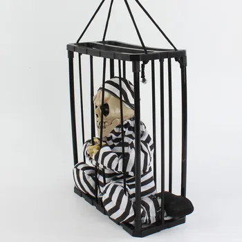 

Halloween Haunted House Supplies KTV Bar Decoration Props Hanging Decoration Ghosts Horror Hanging Ghosts Glowing Ghosts zh1