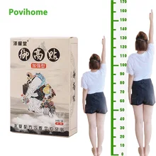 20 pçs/caixa altura aumento pé patch condicionado corpo crescer gesso mais alto promover o crescimento do osso pé adesivo produtos de cuidados de saúde