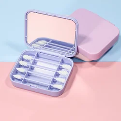 4Pcs/Box Reusable Cotton Swab Ear Cleanning Durable Makeup Swabs Sticks Soft Flexible Make Up Tools