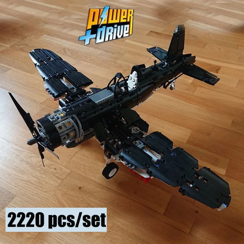 2020 новый эксклюзивный Vought F4U Corsair подходит MOC 29318 Коллекция серии игрушка блоки