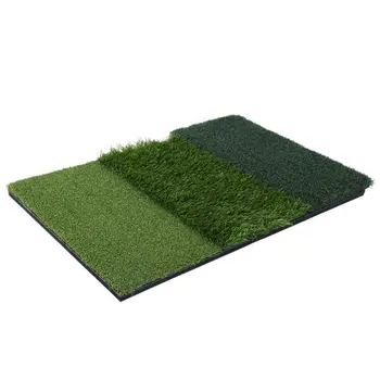 

Golf Hitting Grass Mat Realistic Fairway & Rough Portable Driving Chipping Training Aids Backyard & Indoor Practice
