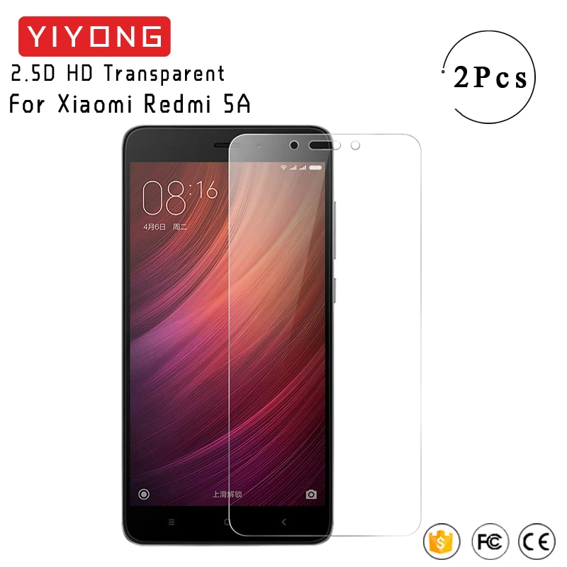 Прозрачное стекло YIYONG 2.9D для Xiaomi Redmi 5A закаленное Xiomi Redmi5 Plus Защитная пленка