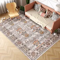 Европейский и американский стиль ковер гостиная современные ковры винтажный этнический кабинет ковры для спальни прикроватный коврик пол