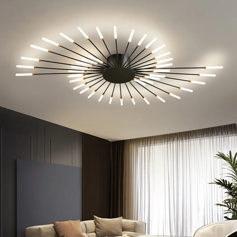 Chandelier Lighting for Living room Bedroom cloth coffee shop Creative home decorative surface mounted Loft led Chandelier lamp