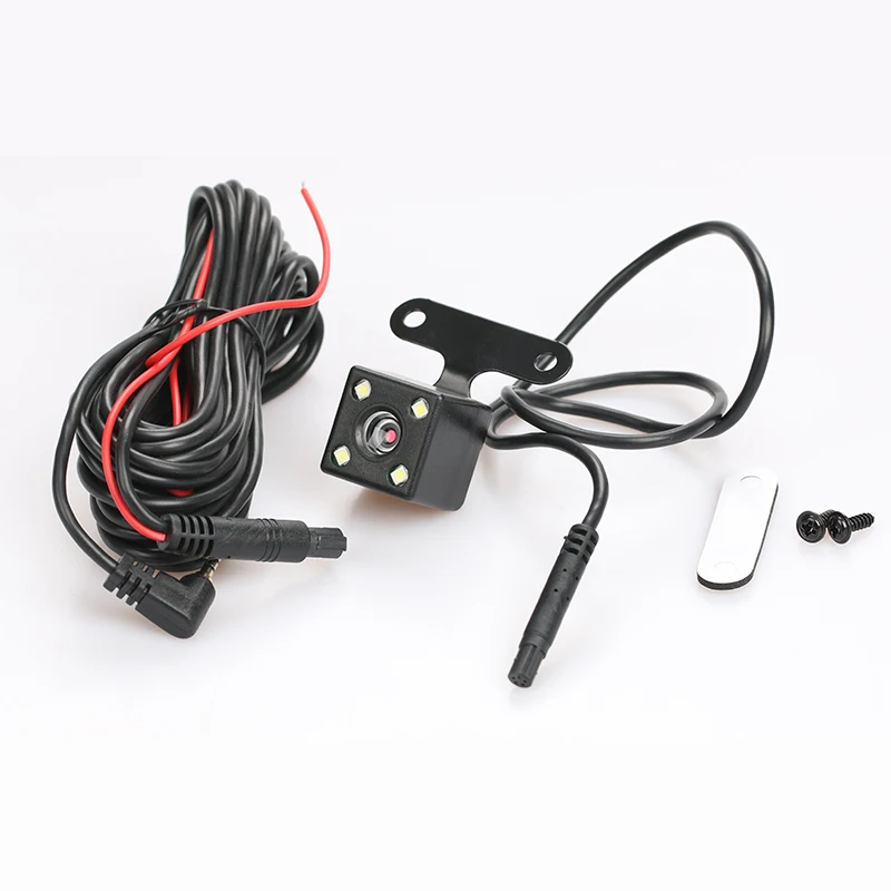 

5pin 4led Rear View Camera Car Reverse 135 Degree Wide Angle Auto Parking Cameras Connecting Dash Cam