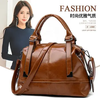 

2020 Vintage Fashion Woman Shoulder Bags Famous Brand Luxury Handbag Women Bag Designer High Quality PU Totes Women Mujer Bolsas