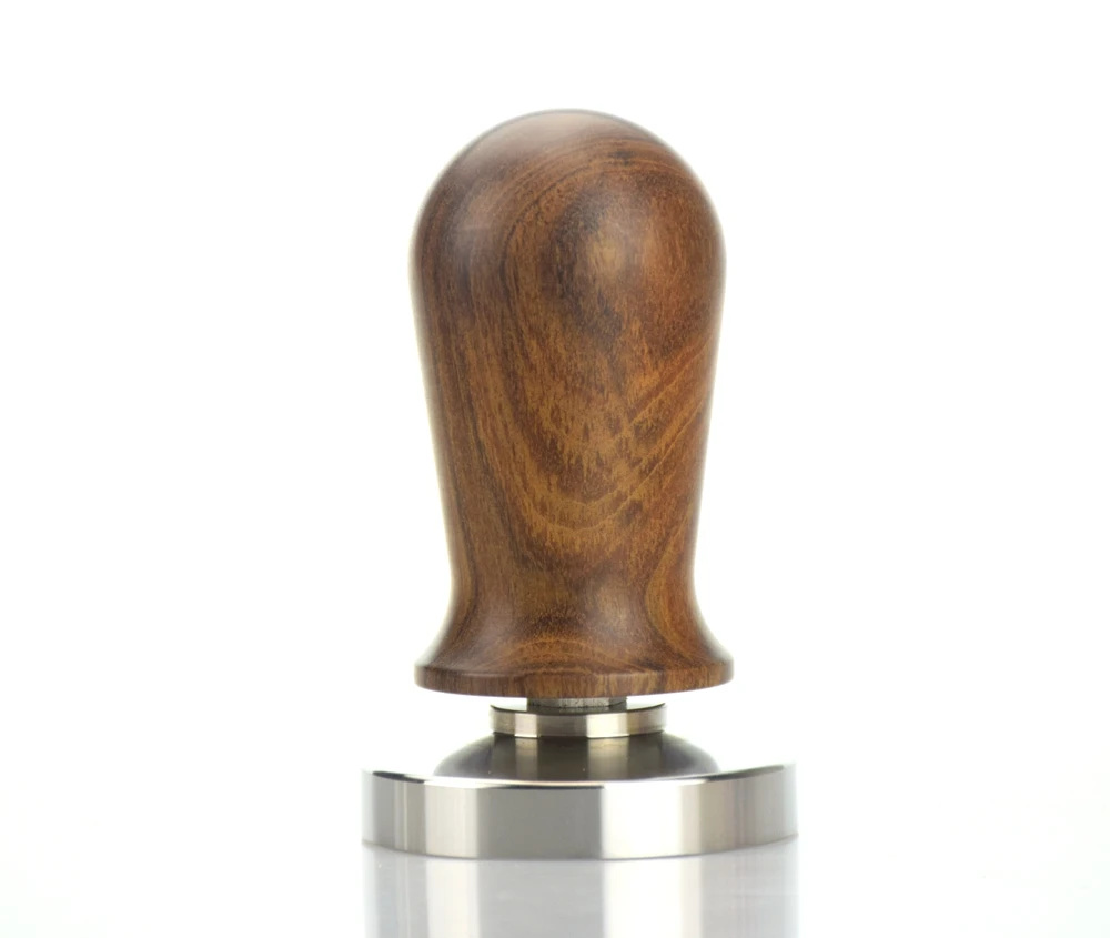 Эко кофе 30lbs деревянная ручка кофе Темпер 58 мм Эспрессо кофеварка - Цвет: Wooden Hadle