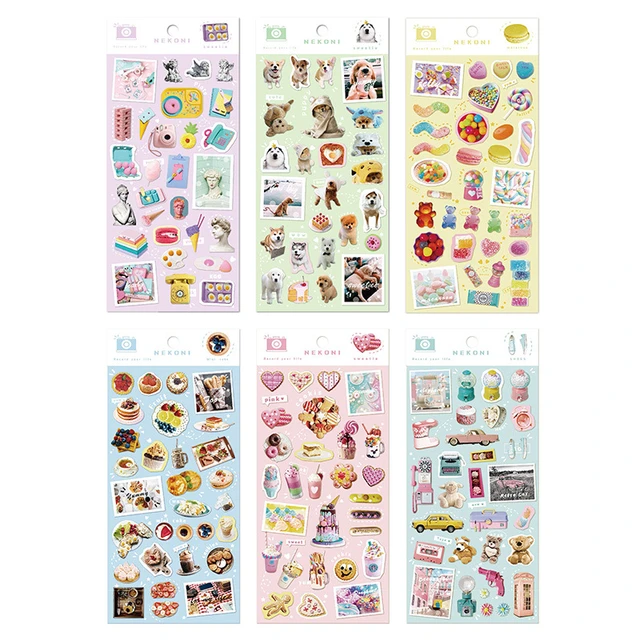 Scrapbook Kids Sweets, Kawaii Stickers Sweets