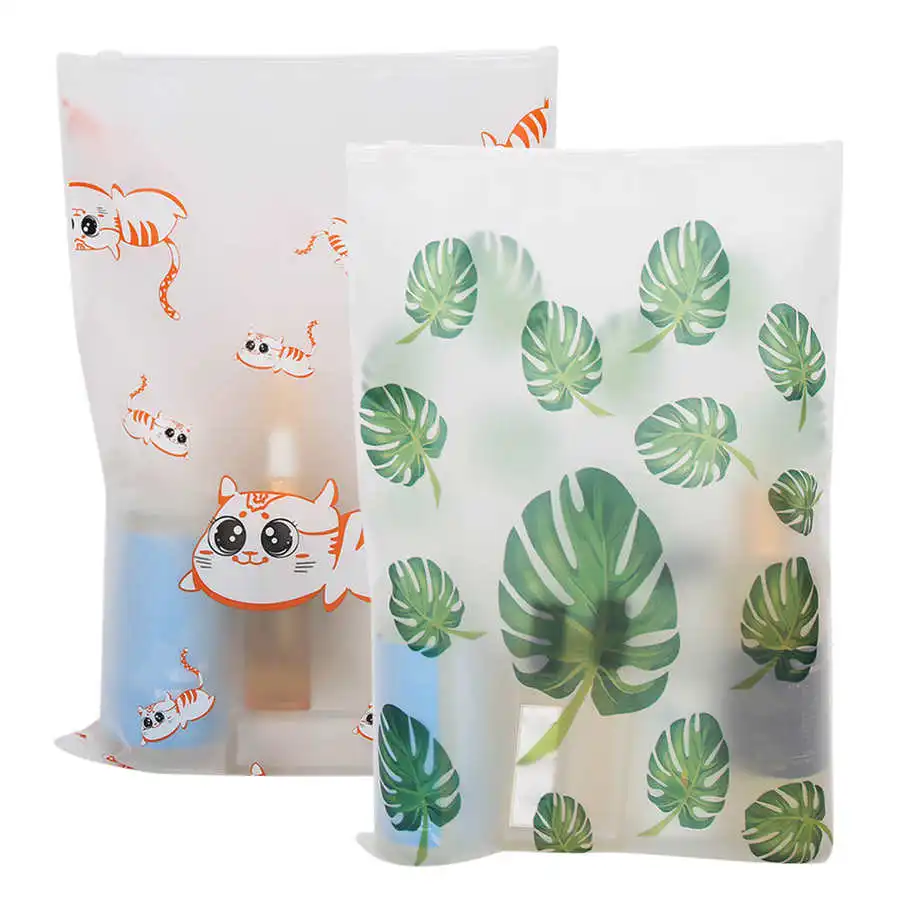 Bolsa de Armazenamento Atualizada à Prova Organizador de Maquiagem Bolsas de Viagem Kits de Ferramentas de Maquiagem Transparente Capacidade Dwaterproof Água Cosméticos Bolsa 10 Pçs 4 High Quality Beleza e saúde