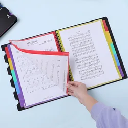26cm*32cm Black Music Score Paper Sheet Folder Holder Case Folder High Quality Music Supplies Musical Instrument Accessories