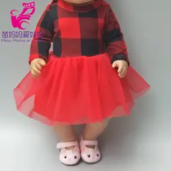 Для 43 см Кукла платье 18 дюймов Одежда для куклы-младенца для 18 дюймов 45 см платье для девушки куклы Подарки для детей