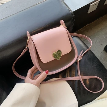 

Girl’s Bag 2020 New Summer Jelly Bag Fashion Shoulder Bags Lovely Hit Color Saddle Bag Women Casual Messenger Bag Korean Version