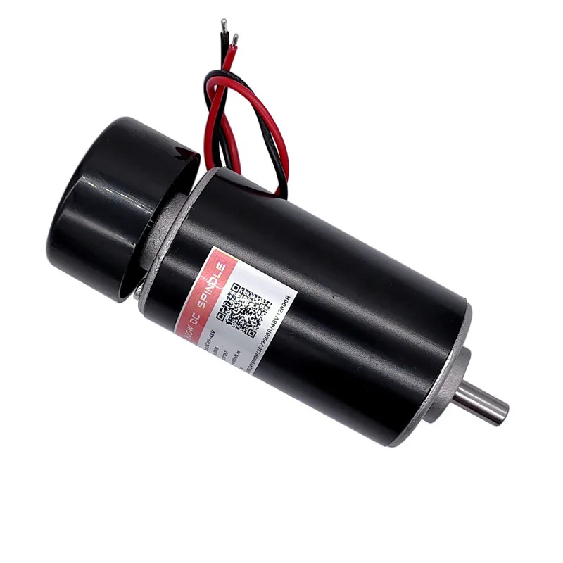 Air cooled spindle motor High speed motor Spindle set 300W Spindle motor DC12-48V 12000rpm for engraving machine