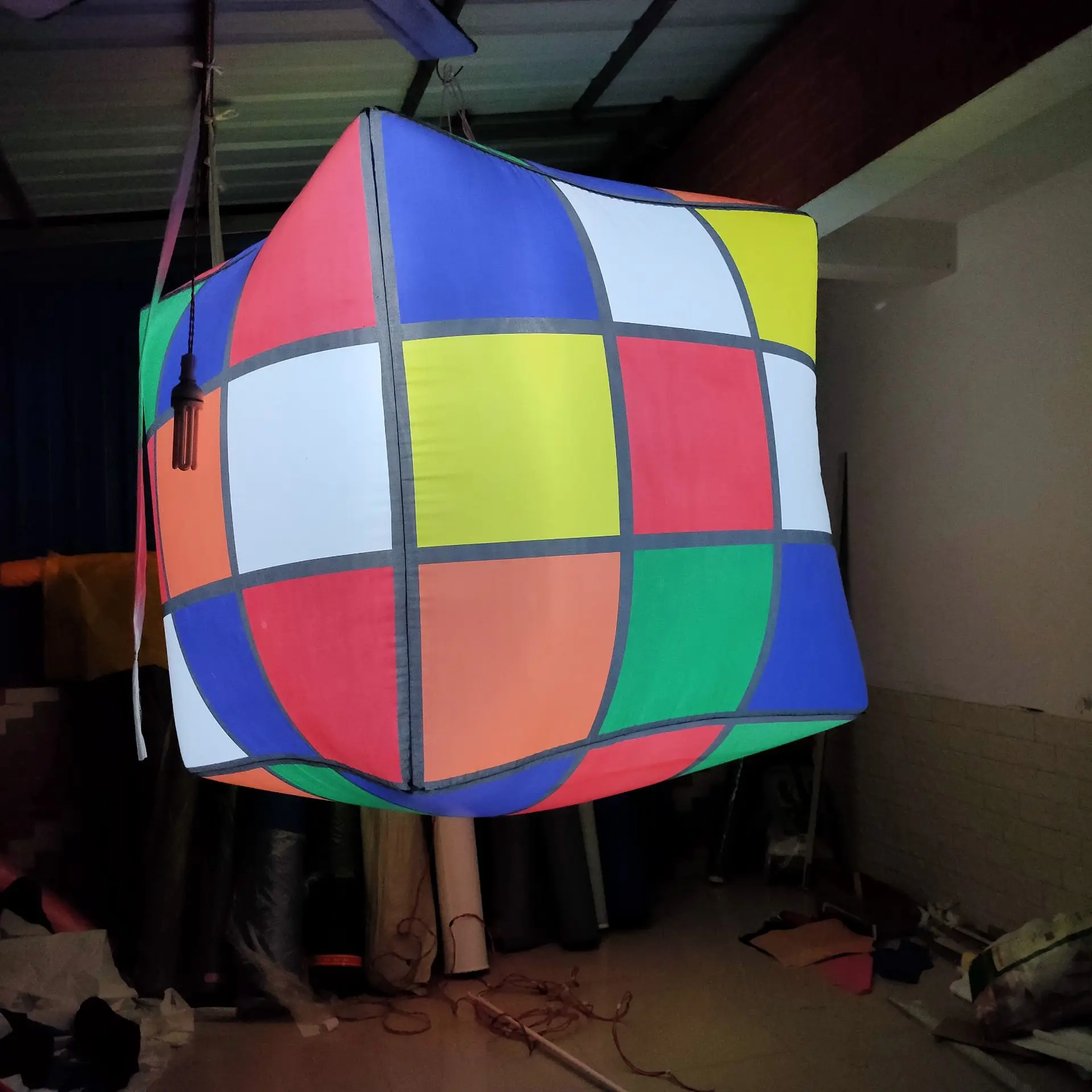 hot sale inflatable cube with led hot sale inflatable cube with led