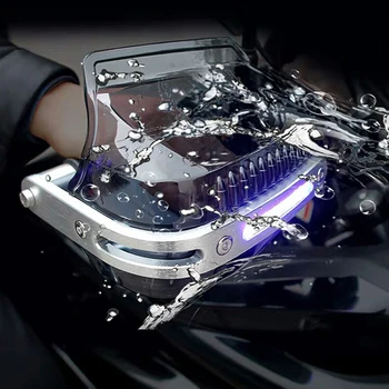 

Universal motorcycle hand protection cover plexiglass hand extension extension For kawasaki er5 benelli 302 honda pcx 150
